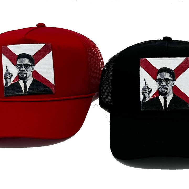 Casquette snapback Malcolm X pour la vente par black N ugly