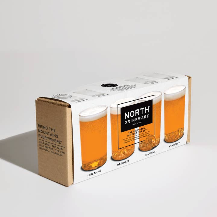 North Drinkware - Wholesale Drinking Glass/Cup - The Lake Tahoe Outdoor Cup Set2