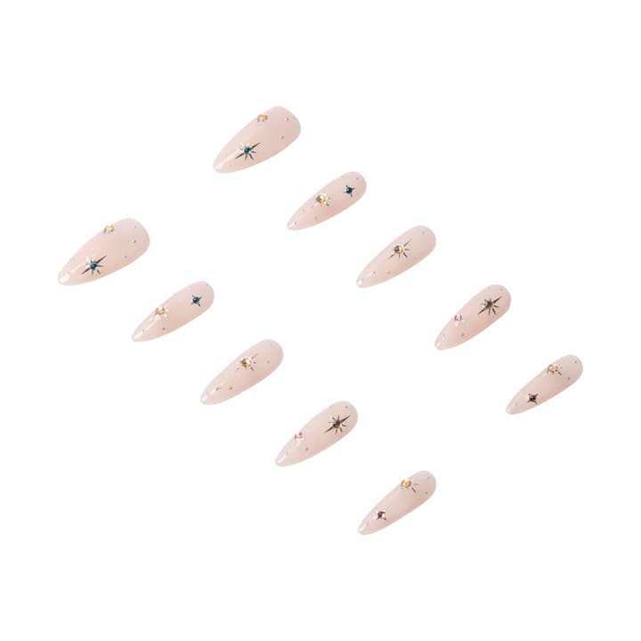 Ongles Press-on de Luxe Faits Main 3H - French 75 pour la vente par 3H Nails