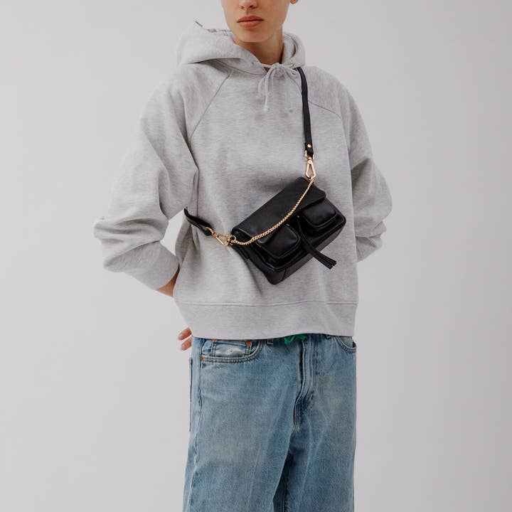 Neuville - Wholesale Crossbody Bag - Women's - Max Mini Black (Gold) 7