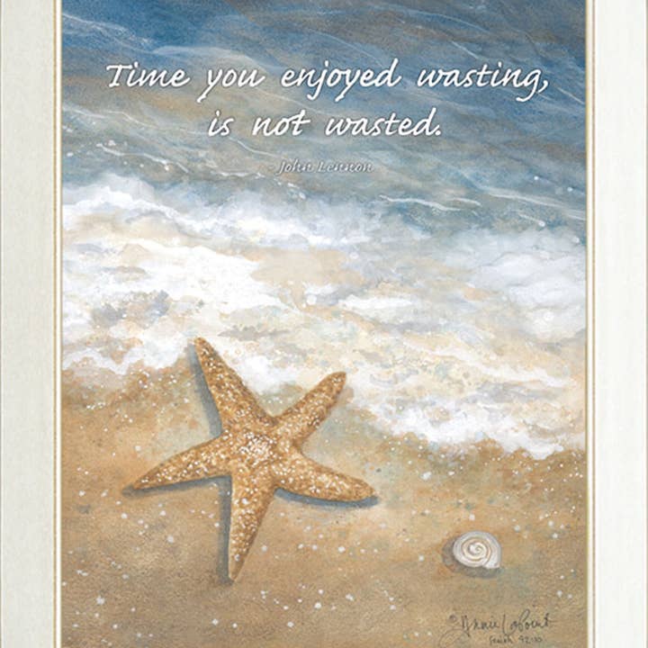 Trendy Decor 4U - Wholesale Art Print - "Time Wasted" By Annie LaPoint, Printed Wall Art