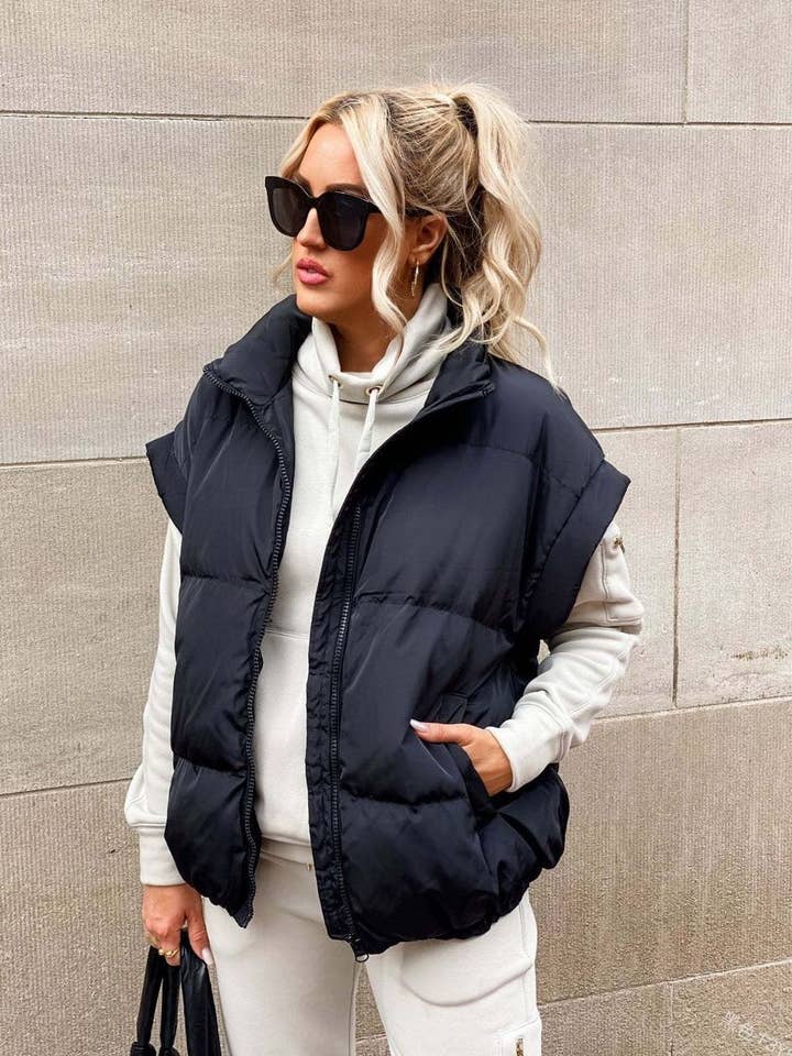 Miss Sparkling - Wholesale Outerwear Vest - Women's - Puffer vest4