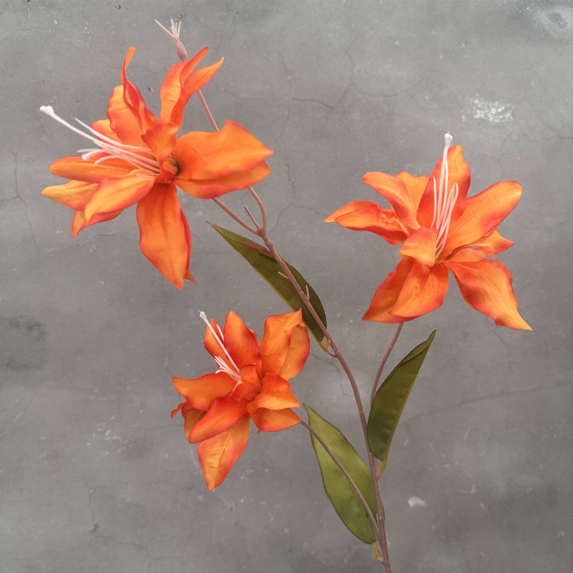 ACNITE(We cover U.S. import duties) – wholesale Konstgjorda blommor – Orange blommor för bröllopsarrangemang och höstdekoration6