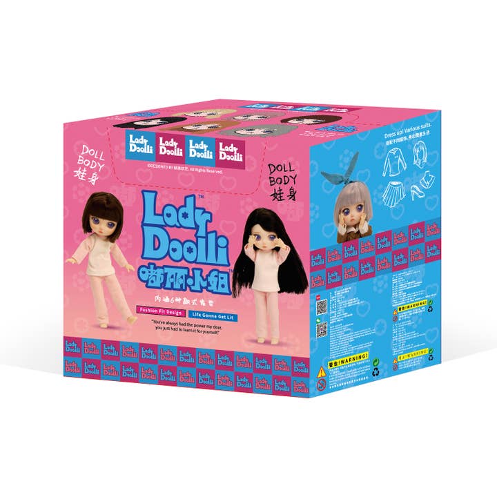 Vermilion Collection - Wholesale Doll – Kids - Lady Doolli Dress Up & Play Ball-Jointed Dolls (Blind Box)13