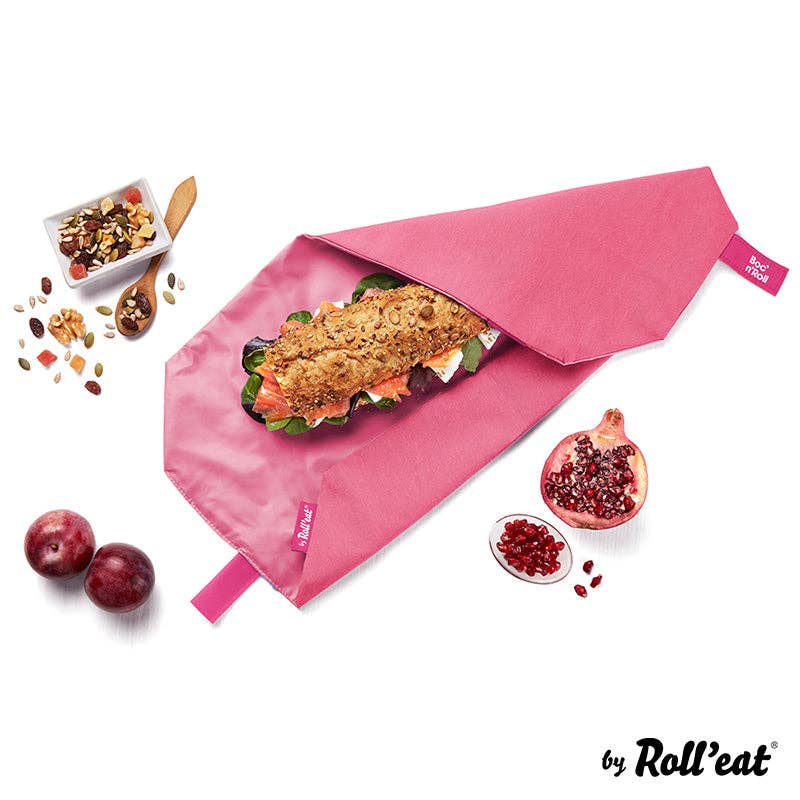 Brotzeit - Vendita all'ingrosso Involucro/sacchetto per alimenti - Roll'eat Boc`n`Roll NATURE Sandwich Wrap involucro per snack lavabile sacchetto per il pane10