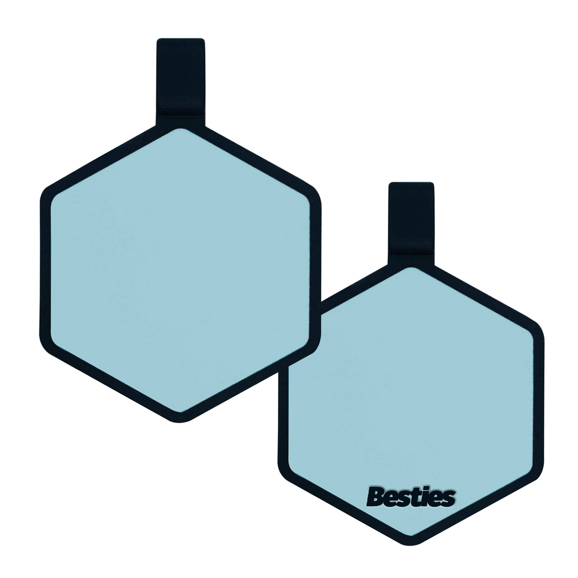 Besties Pets – Großhandel Haustiermarke – Katze/Hund – Klassisches Mini-Ausweisschild aus Silikon für Haustiere — in 10 Farben erhältlich4