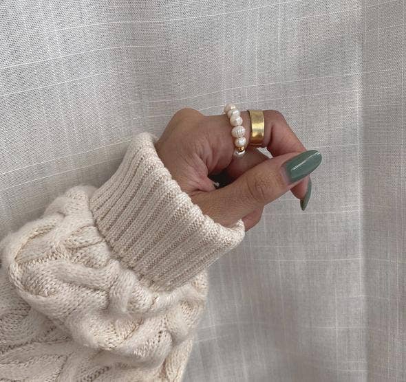 Joey Baby – wholesale Band/stacked ring – Lone Ring7