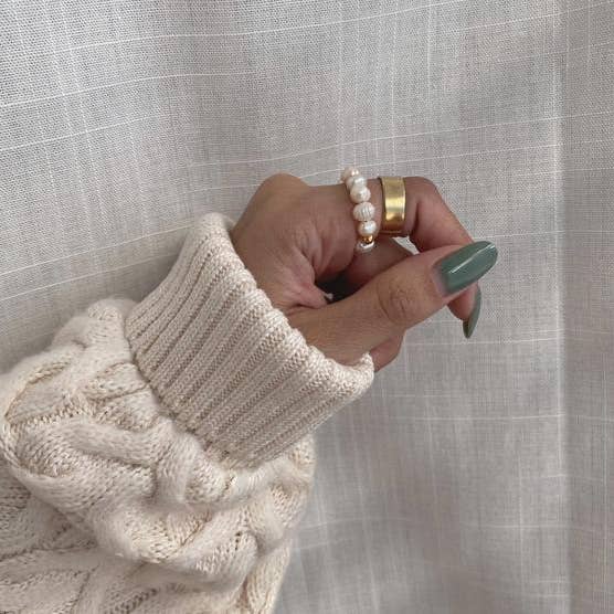 Joey Baby – wholesale Band/stacked ring – Lone Ring7