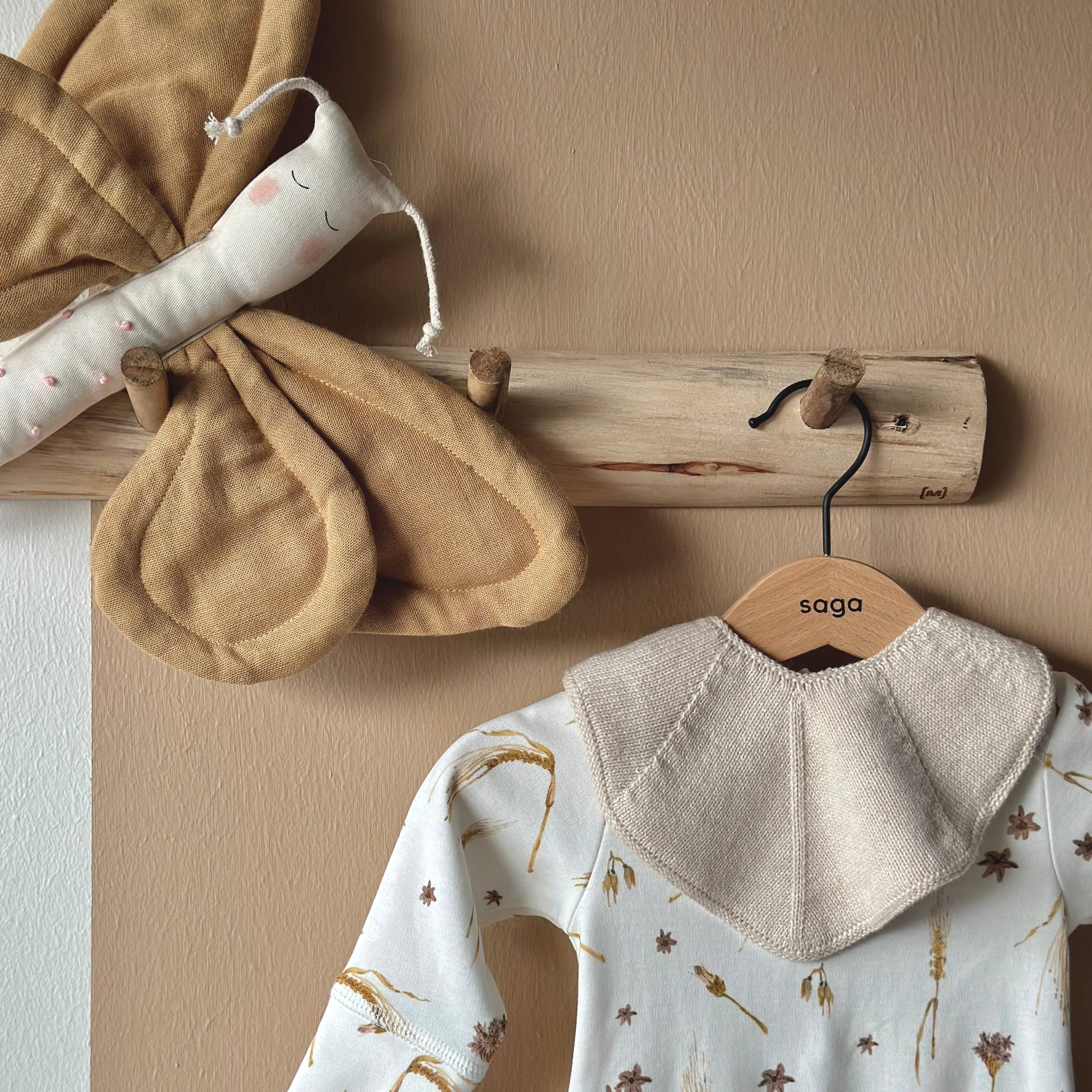 Saga Copenhagen - Wholesale Stuffed/Plush Toy - Kids & Baby - Baby Sensory Toy - Butterfly - Honey - Organic cotton2