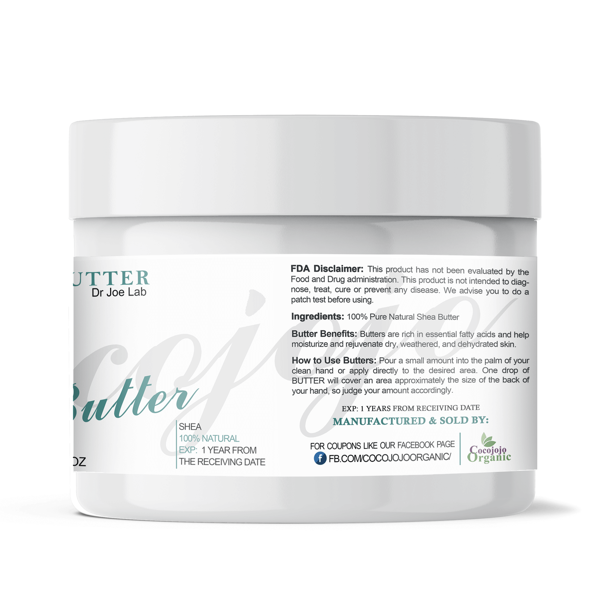 Coco jojo - Wholesale Body Balm/Butter - Shea Butter4