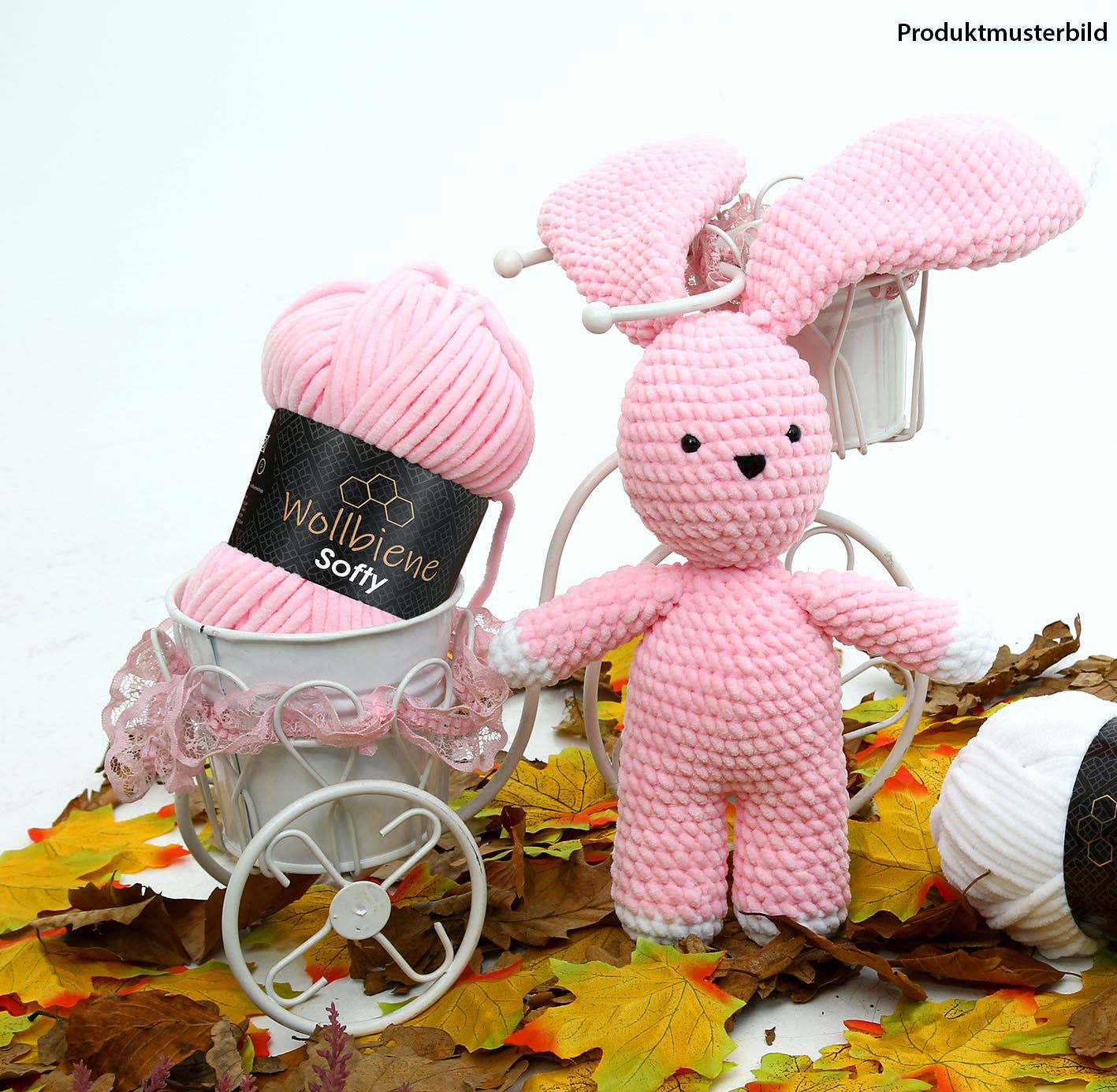 Wollbiene - Vendita all'ingrosso Lana - Wollbiene Softy chenille in micropoliestere 100 g filo grosso per maglia e uncinetto2