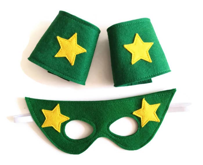 A is for Alice Costumes - Wholesale Costume - Kids - Superhero Mask and Cuffs Set4