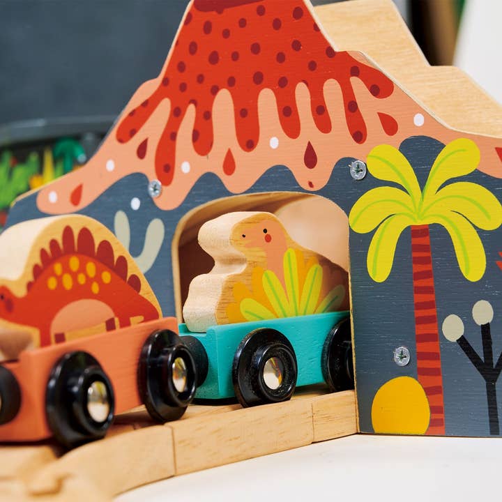 Mentari Toys - Wholesale Toy Set - Kids - Lost World Dinosaur Railway Set3