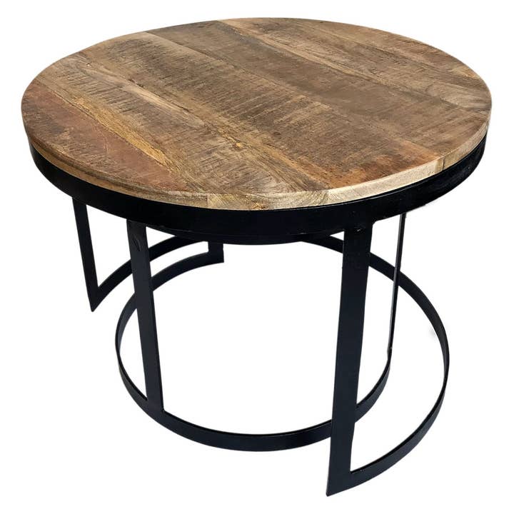 Voglrieder - Wholesale Coffee Table - Coffee table set of 2 side tables living room table round Aust3
