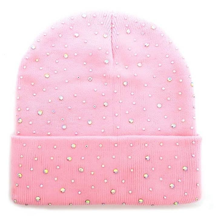 Diacly - Vente Bonnet – unisexe - Bonnet à strass Bling2