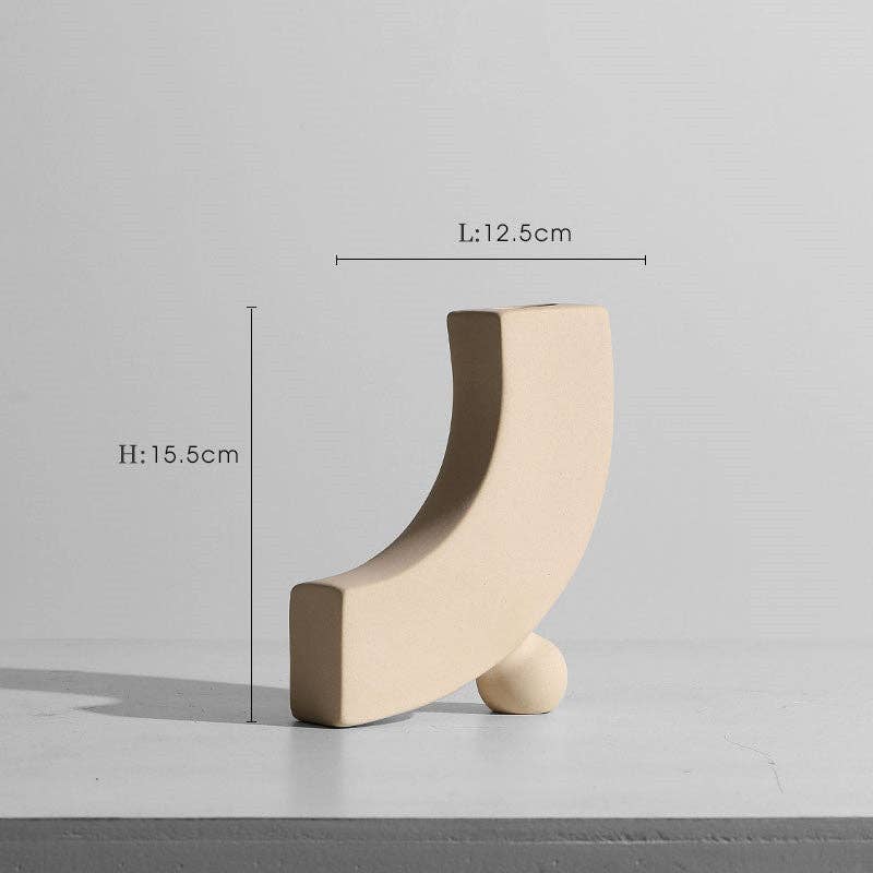 BlakOutlet - Wholesale Vase - Modern Minimalist Ceramic Vase Flower Ornaments3