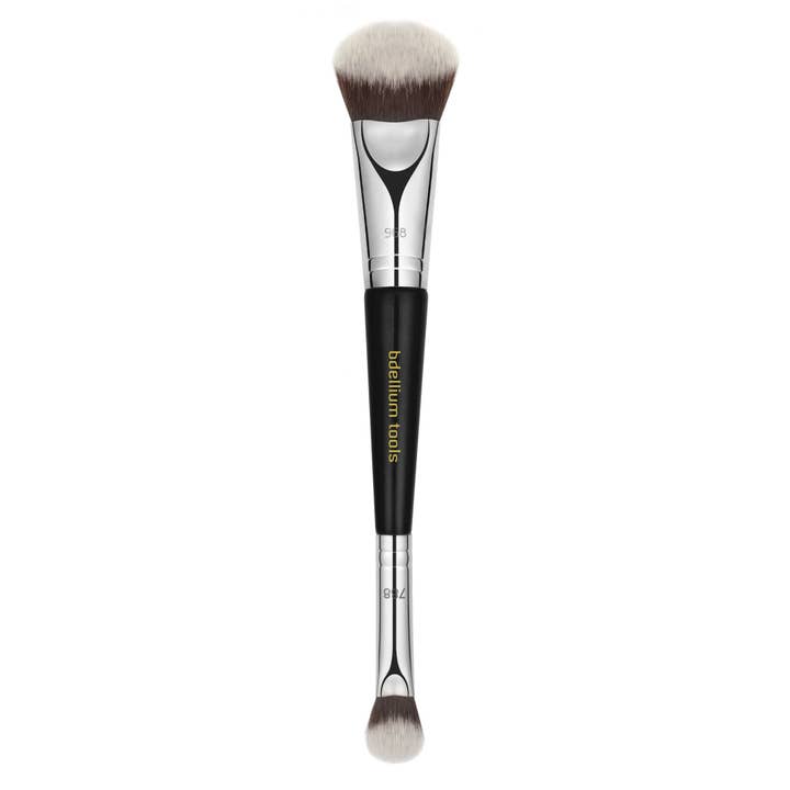 Bdellium Tools - Venta al por mayor Brocha de maquillaje facial - Maestro 969 de doble extremo BDHD Fase II / Fase III