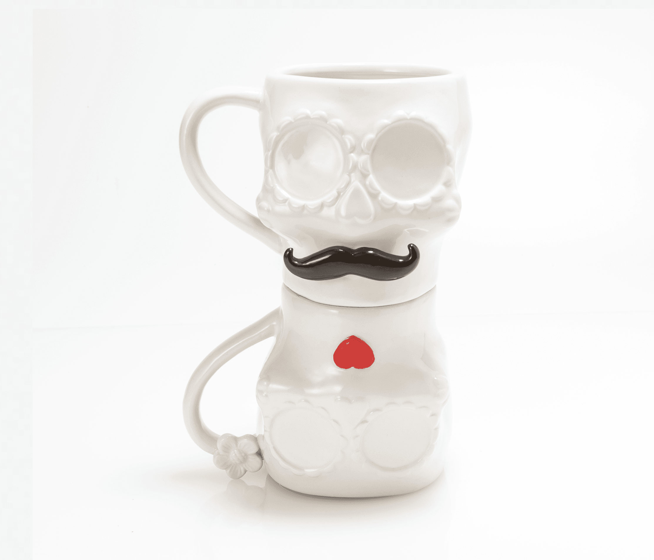 Mustard - Wholesale Coffee Mug - Sugar Skull Mug Femail3