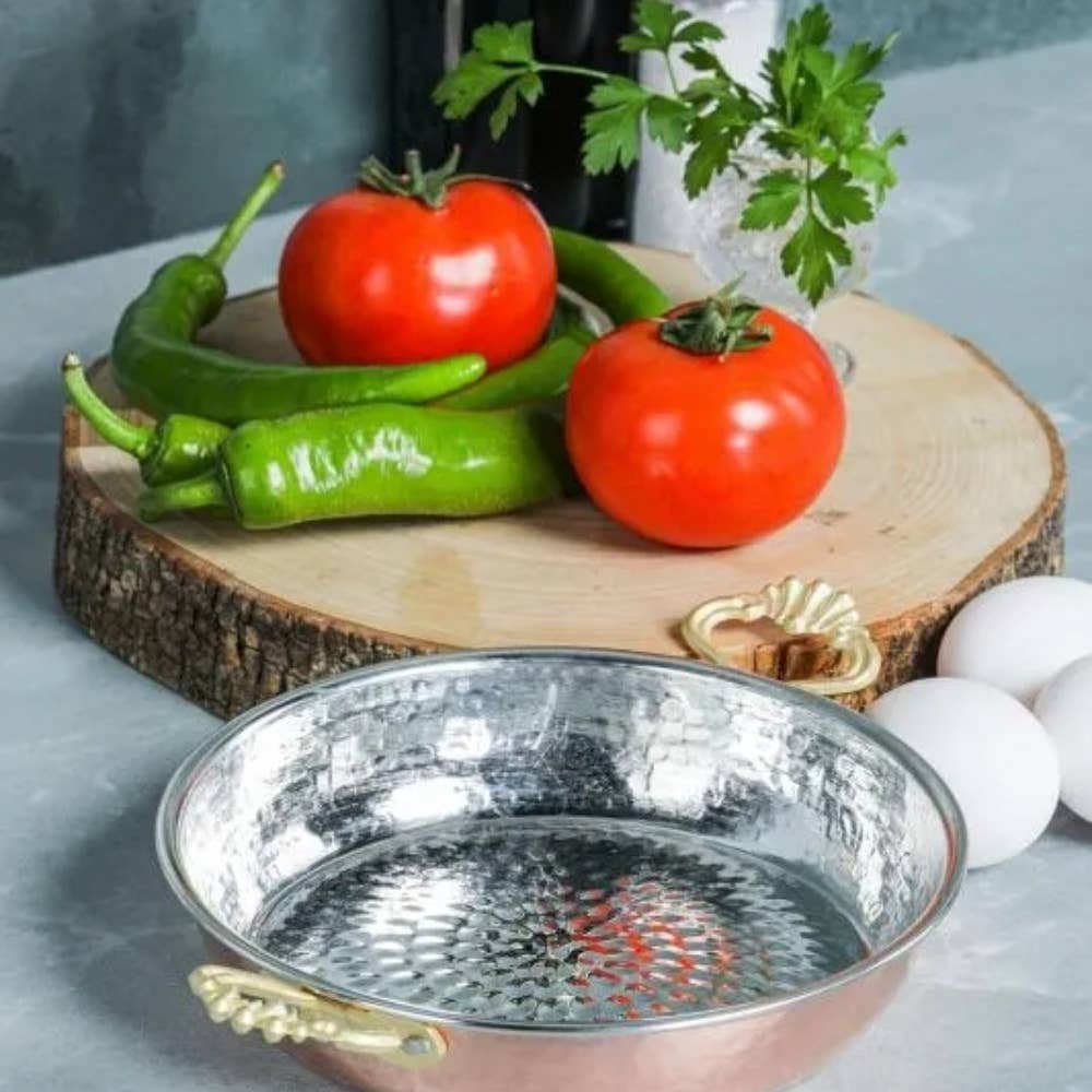 Hakan - Wholesale Pan - Copper Egg Pan, Copper Sahan Pan, 4 Options3