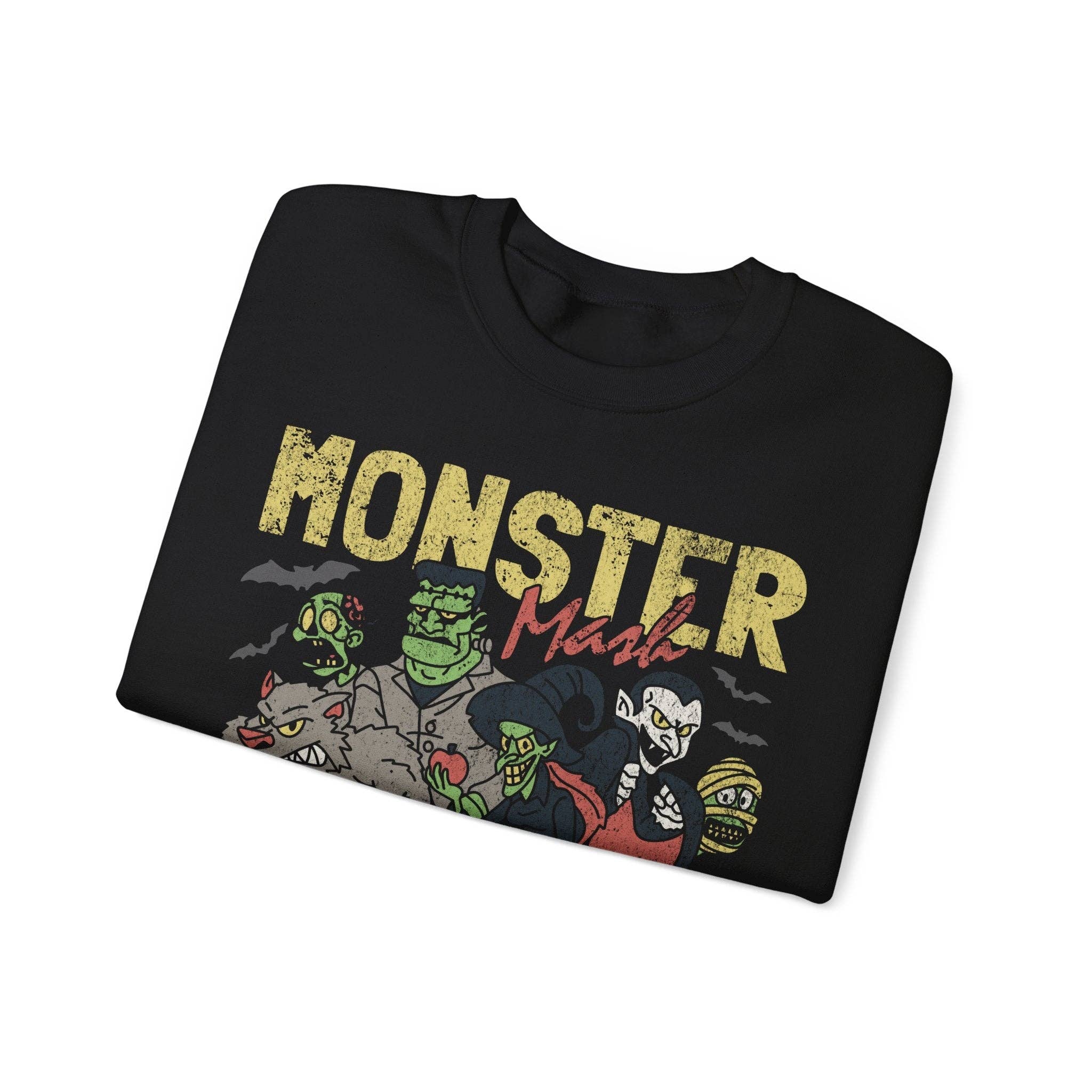 KILLER RETRO - Wholesale Graphic Sweatshirt - Unisex - Vintage Monster Mash Sweatshirt5