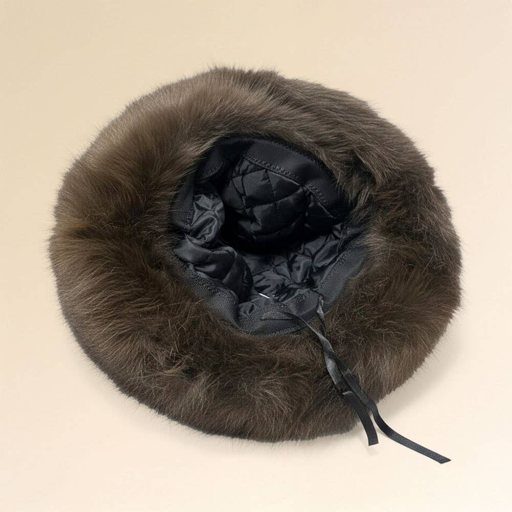 Sensibling Corp. – Großhandel Bucket Hat – Damen – Flauschiger Kunstpelz-Bucket-Hut14