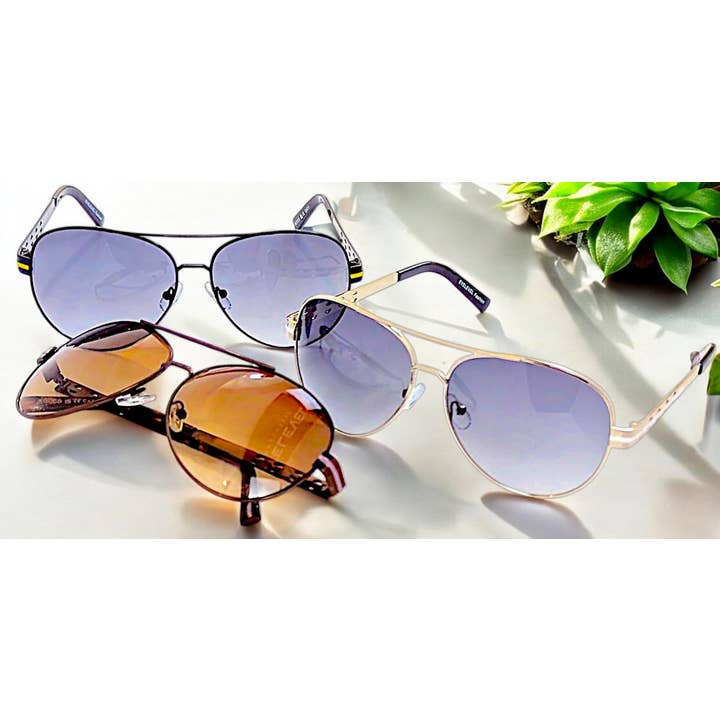 Rocco - Pilot Style Fashion Sunglasses - 3 Styles for wholesale by EyeLevel