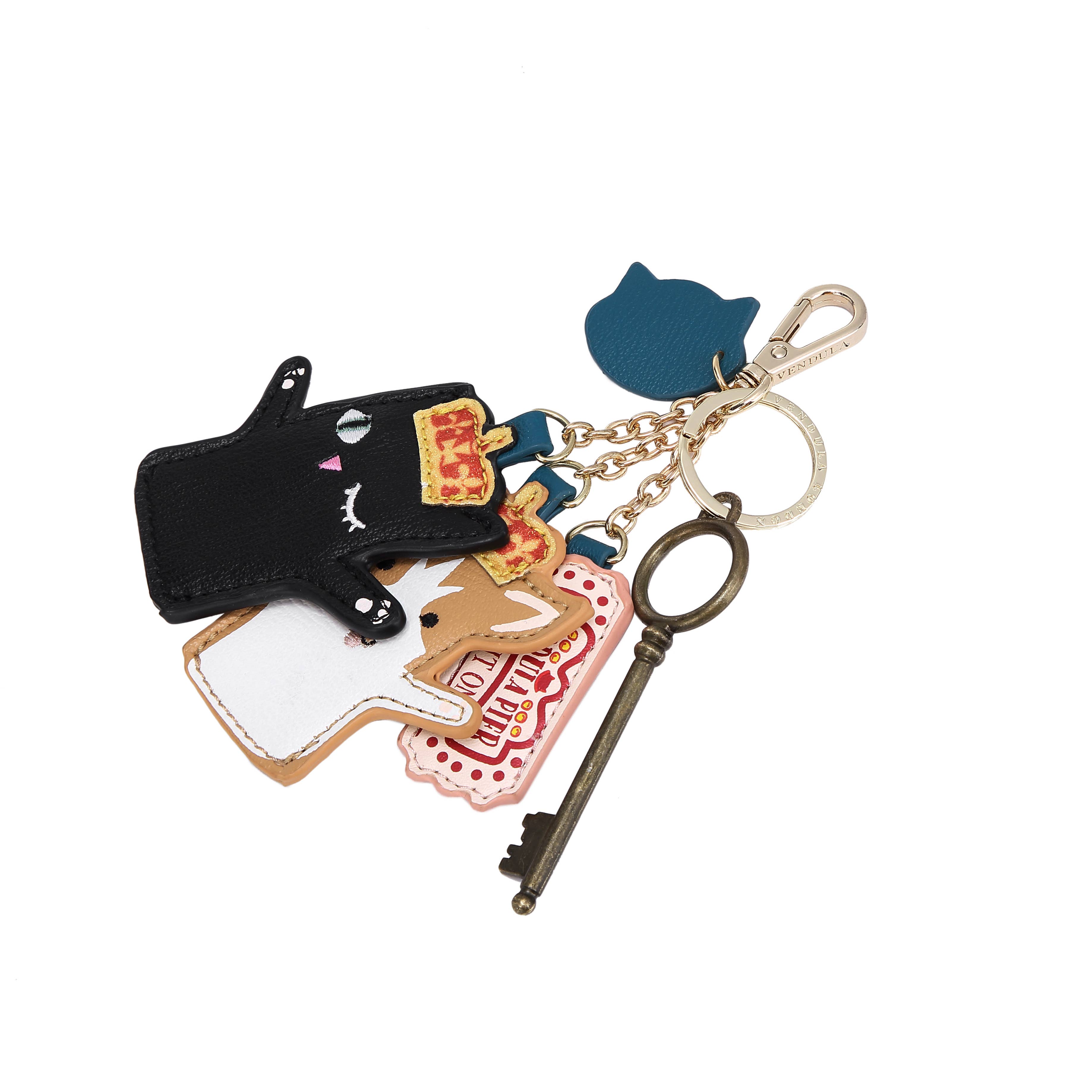 Vendula London Ltd - Wholesale Keychain - Women's - Vendula Heritage Edwardian Pier Puppets Key Charm2