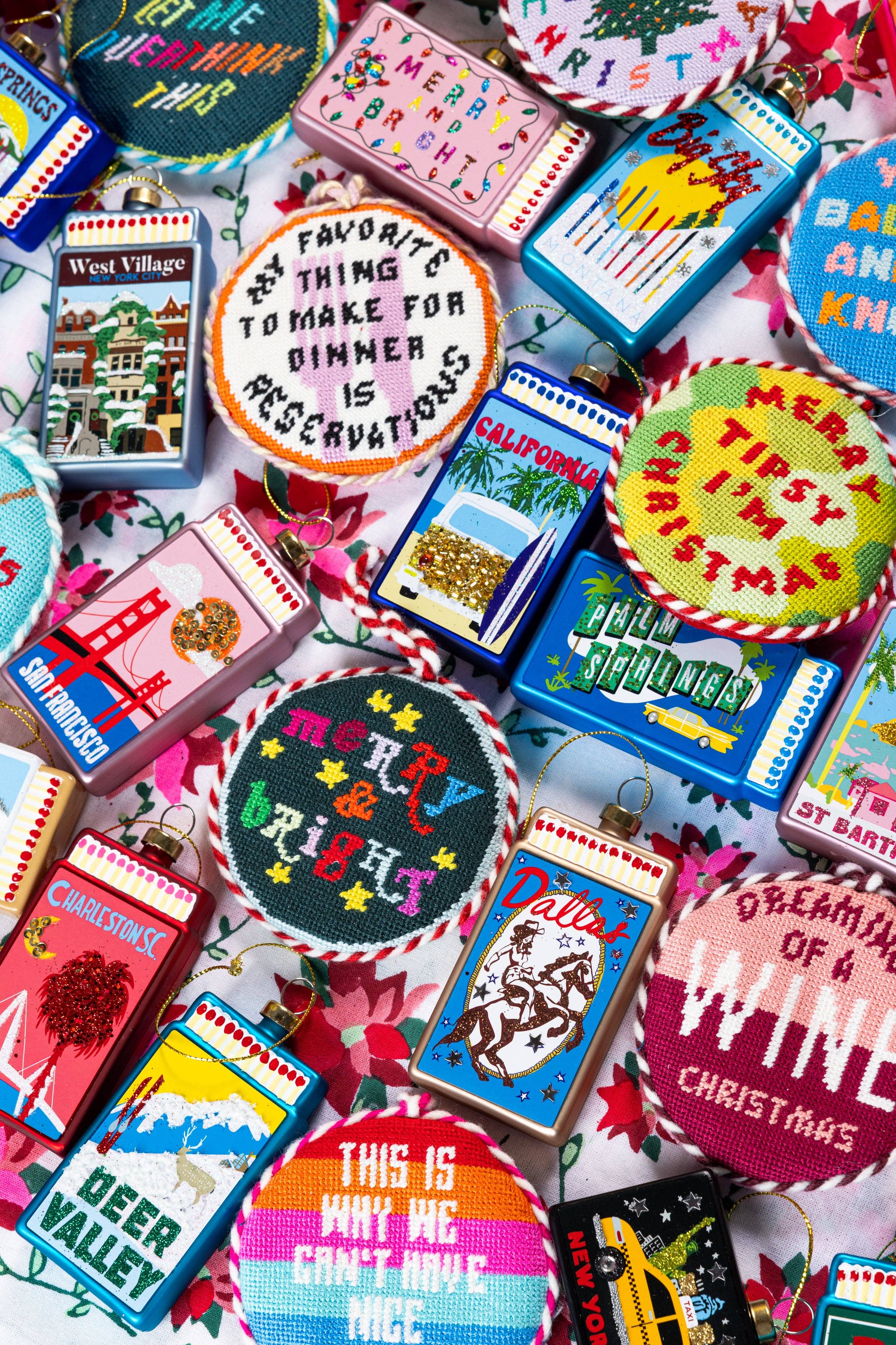 Furbish Studio - Wholesale Ornament - Matchbook Ornament - Dallas3