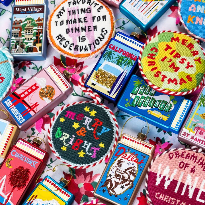 Furbish Studio - Wholesale Ornament - Matchbook Ornament - Dallas3