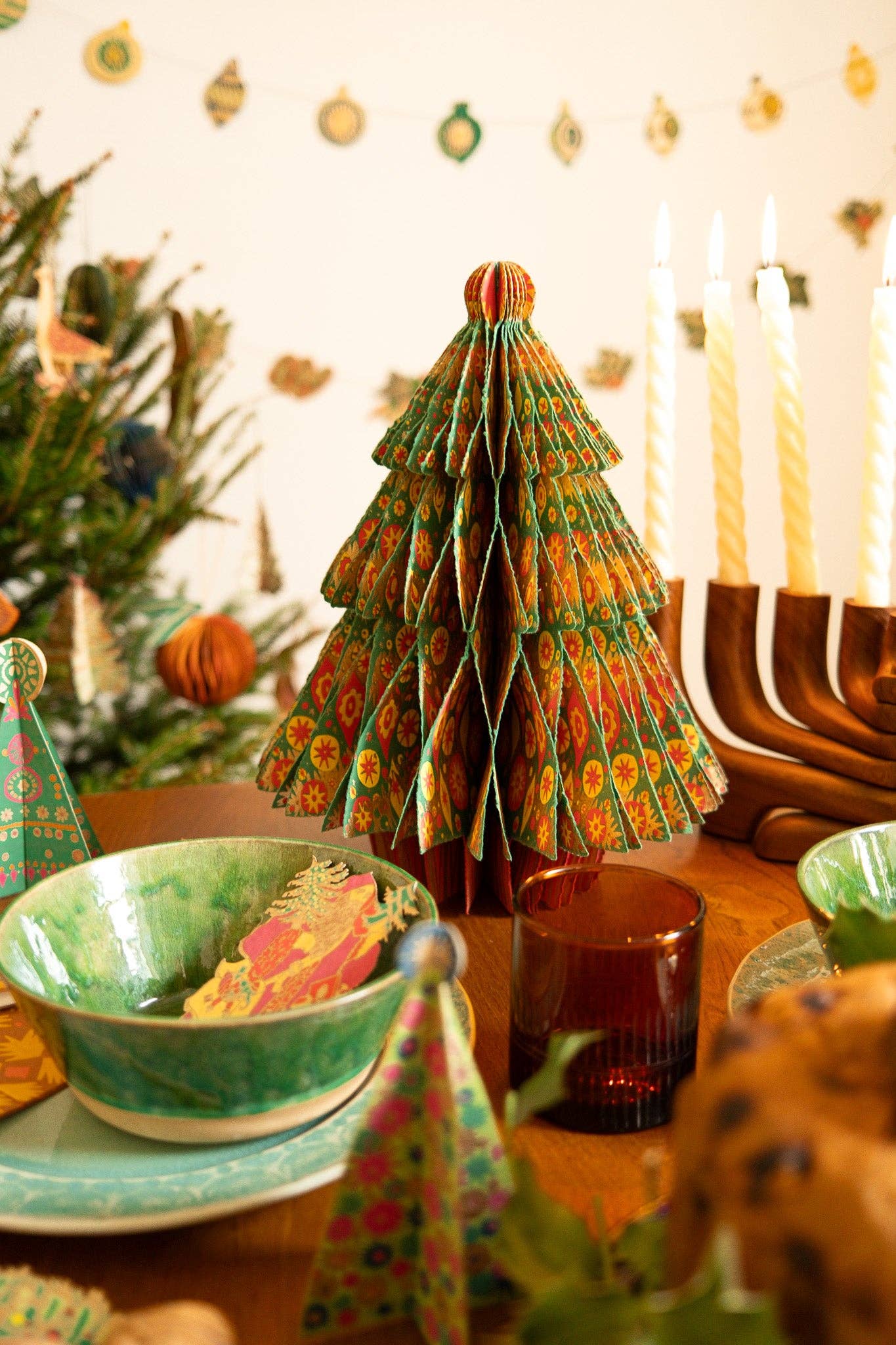 East End Press - Wholesale Christmas Decoration - Christmas Tree Honeycomb10