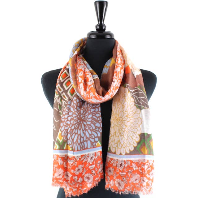 Pretty Persuasions - Wholesale Scarf - Women's - S23046 Montego View Lightweight Scarf3