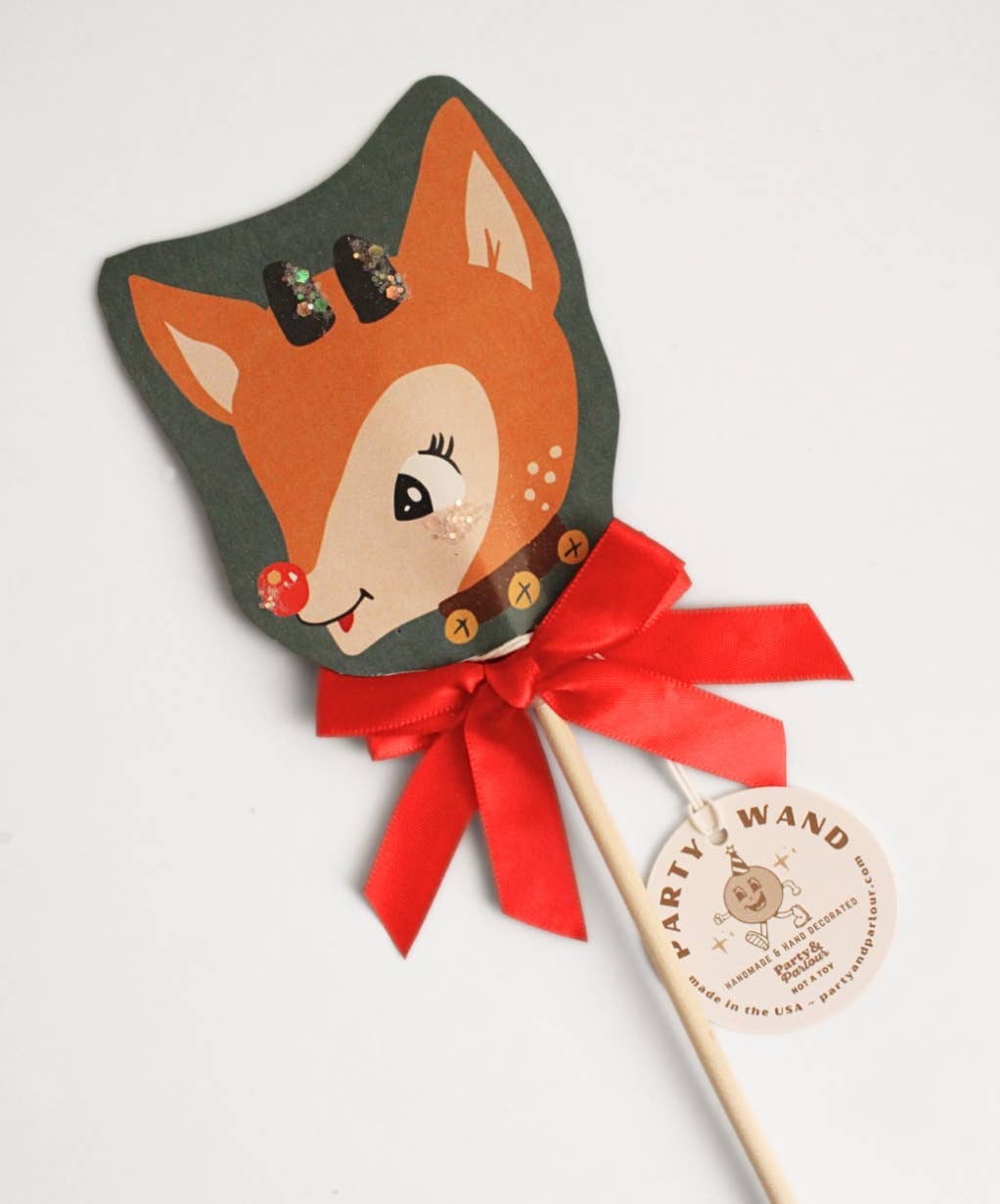 Party & Parlour - Wholesale Decal - Party Decorations - Vintage Rudolph Christmas Handmade Party Wand Decoration1