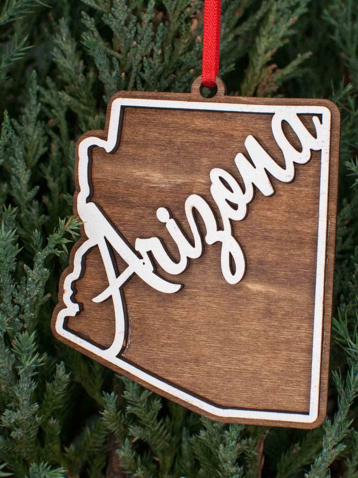 Décoration de Noël Arizona pour la vente par The Little Ornament Shop