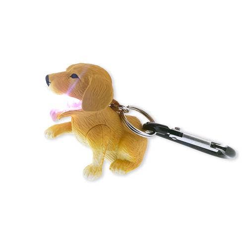 Big Discoveries / Sun Co. - Wholesale Light-Up Toy - Kids & Baby - WildLight Animal Carabiner Flashlight - Retriever Dog1
