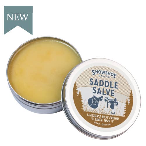 Snowshoe Saddle Salve - 12oz. for wholesale by Snowshoe Leather Care LLC