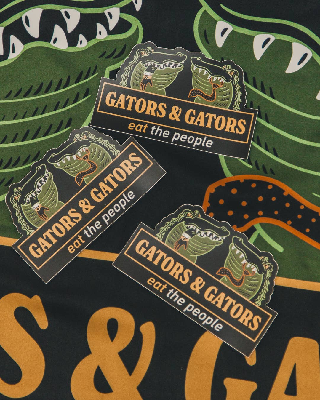 Freehand Goods - Wholesale Sticker - Gators & Gators Bumper Sticker1