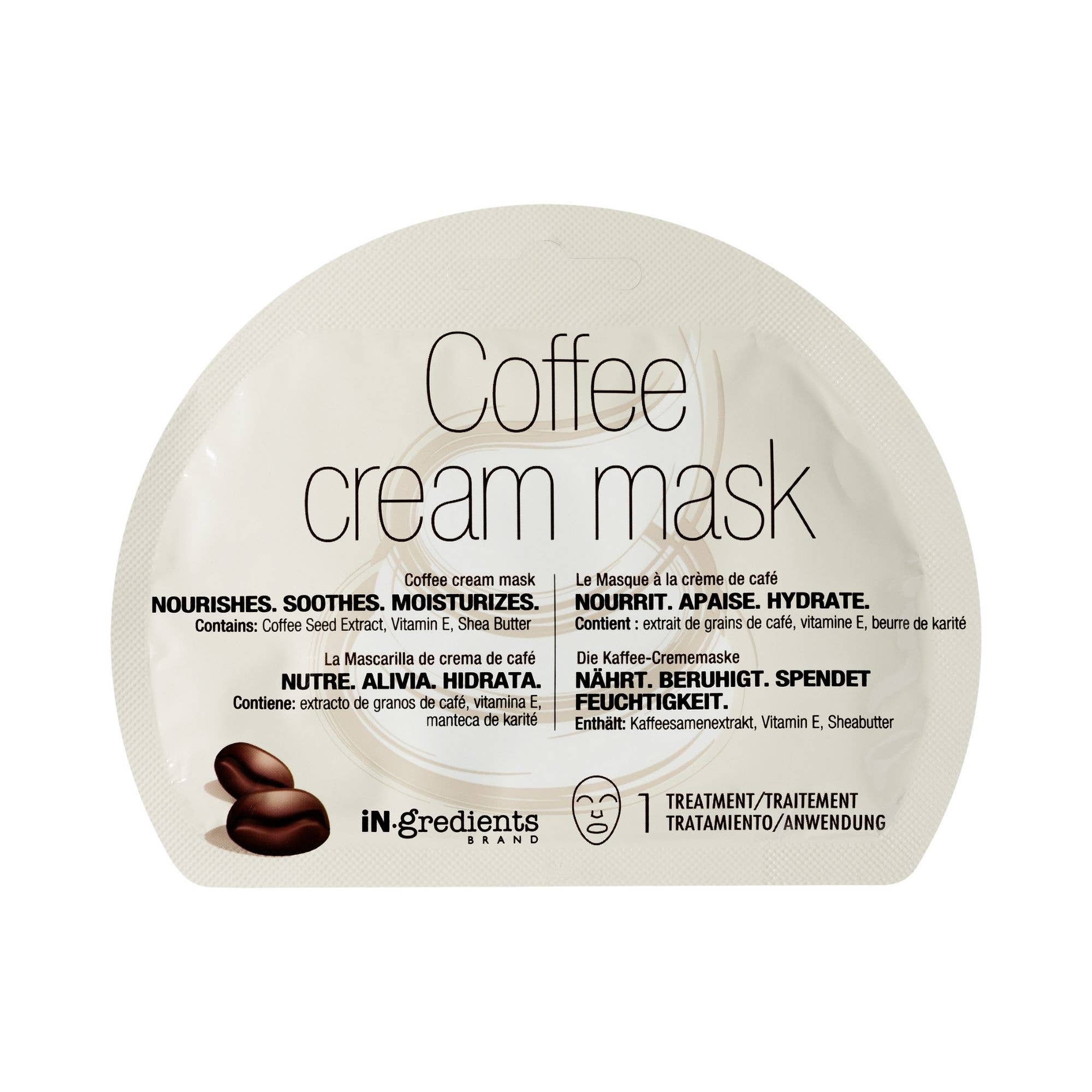 Upper Canada Soap - Wholesale Skincare Face Mask - iN.gredients Coffee Cream Mask0