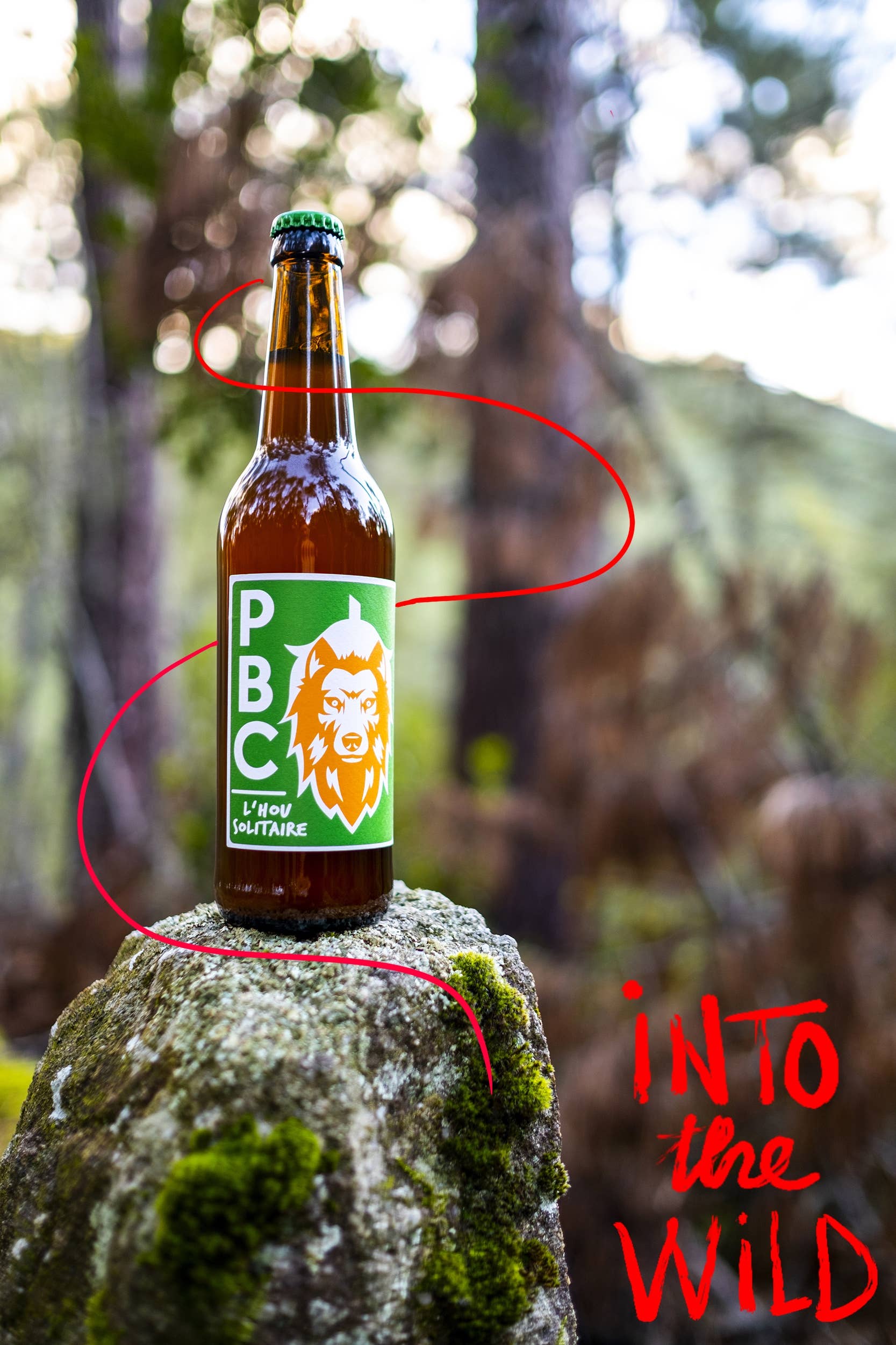 PBC Brasserie cévenole - Wholesale Beer - L'Hou Solitaire Single Hop Blonde 50 Cl Bottle0