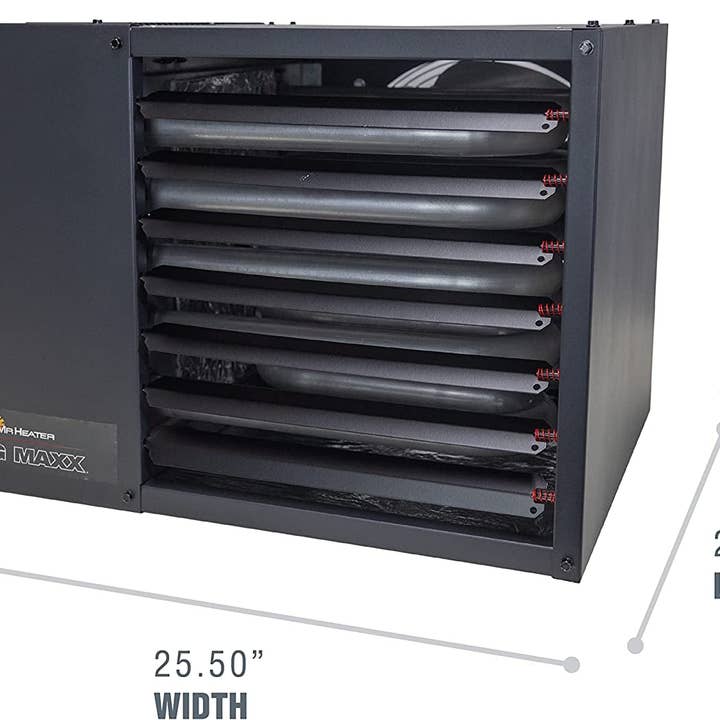 ShipItFurniture - Wholesale Kitchen Appliance - F260560 Big Maxx MHU80NG Natural Gas Unit Heater, 80,000 BTU, Black