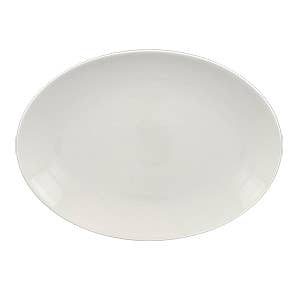 Vintage Oval Coupe Platter - 12.6"L for wholesale by RAK Porcelain USA