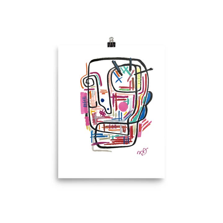 Art Print - 8x10 - Eco Friendly - 90% Bamboo Paper for wholesale by SKINS LA Clothing & Art