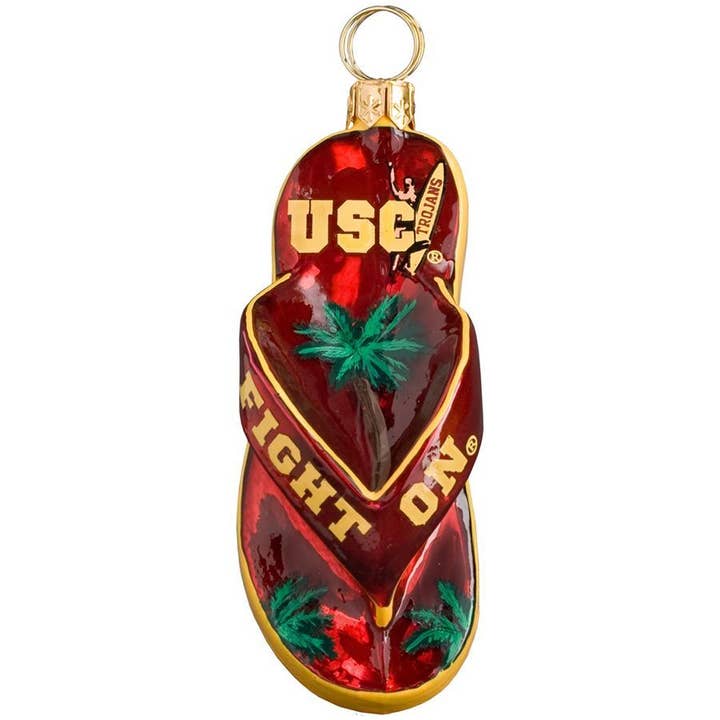 Joy To The World Collectibles - Wholesale Ornament - USC Flip Flop