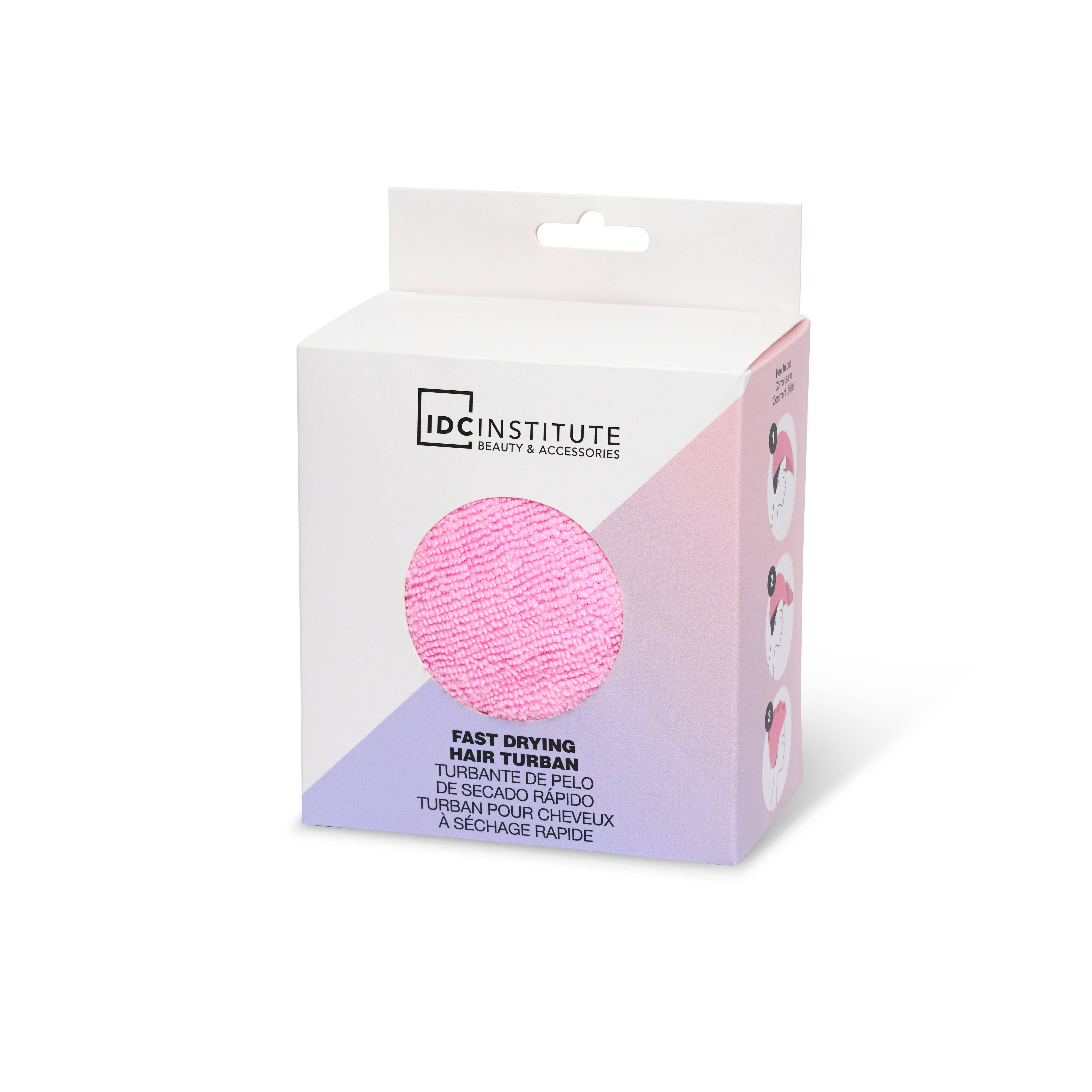 Aquarius Cosmetic SLU – Großhandel Handtuchturban/Wickelhandtuch – Idc Institute Turbo-Haarturban für schnelles Trocknen2