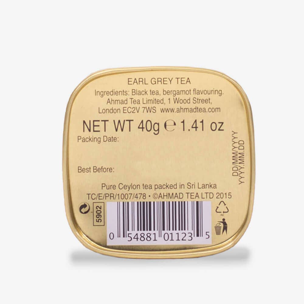 Ahmad Tea – wholesale Tea bags – London Memories (3 x 40g/50g Caddies)19