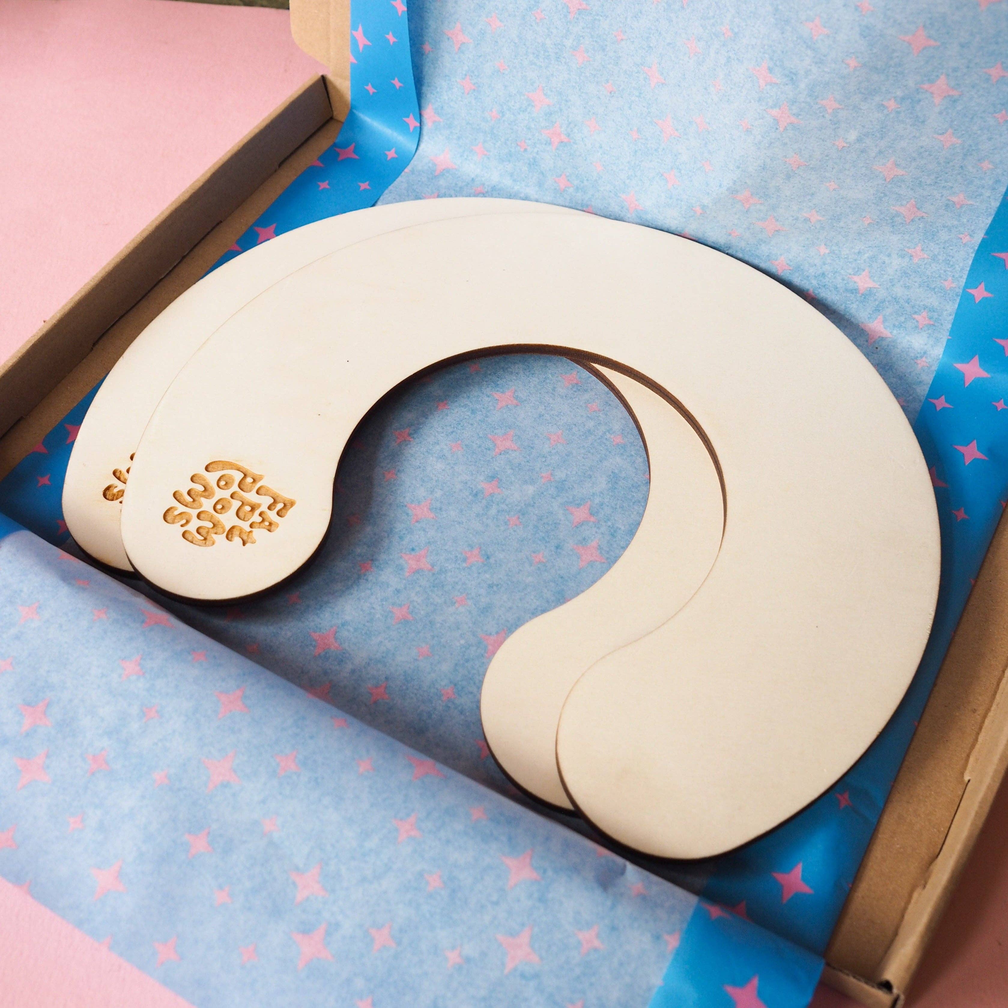 Fat Pom Poms – wholesale DIY craft kit – Giant Pom Pom Maker & Instructions 27cm1