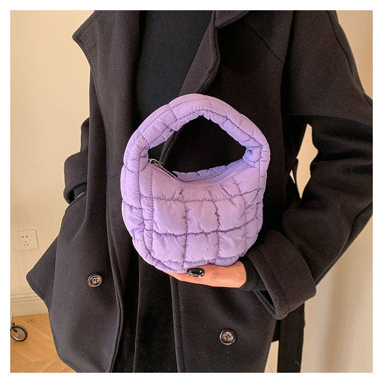 Dipped Shop – wholesale Shoulder bag – women's – Solid Color Cloud Bag Cute Mini Handbag DP684530