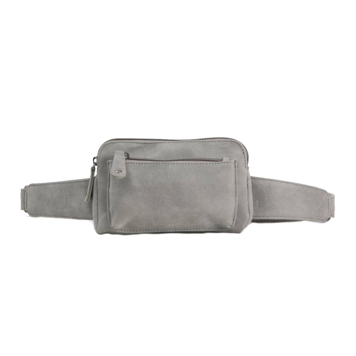 Just Dreamz - Wholesale Belt Bag - Women's - Fashion Waist Bag Corsica - Small with Front Zipper Pocket1