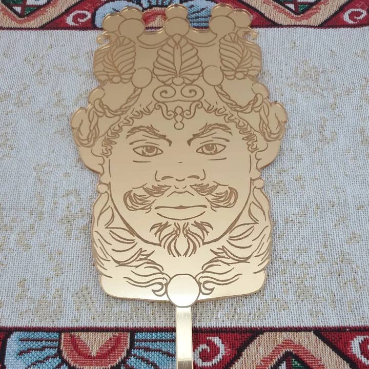 Moor's head cake topper for wholesale by ilmioplexiglass