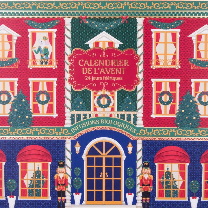 PROVENCE D'ANTAN – wholesale Health/detox tea – Nutcracker Advent Calendar – 24 Organic Teas & Herbal Teas*3