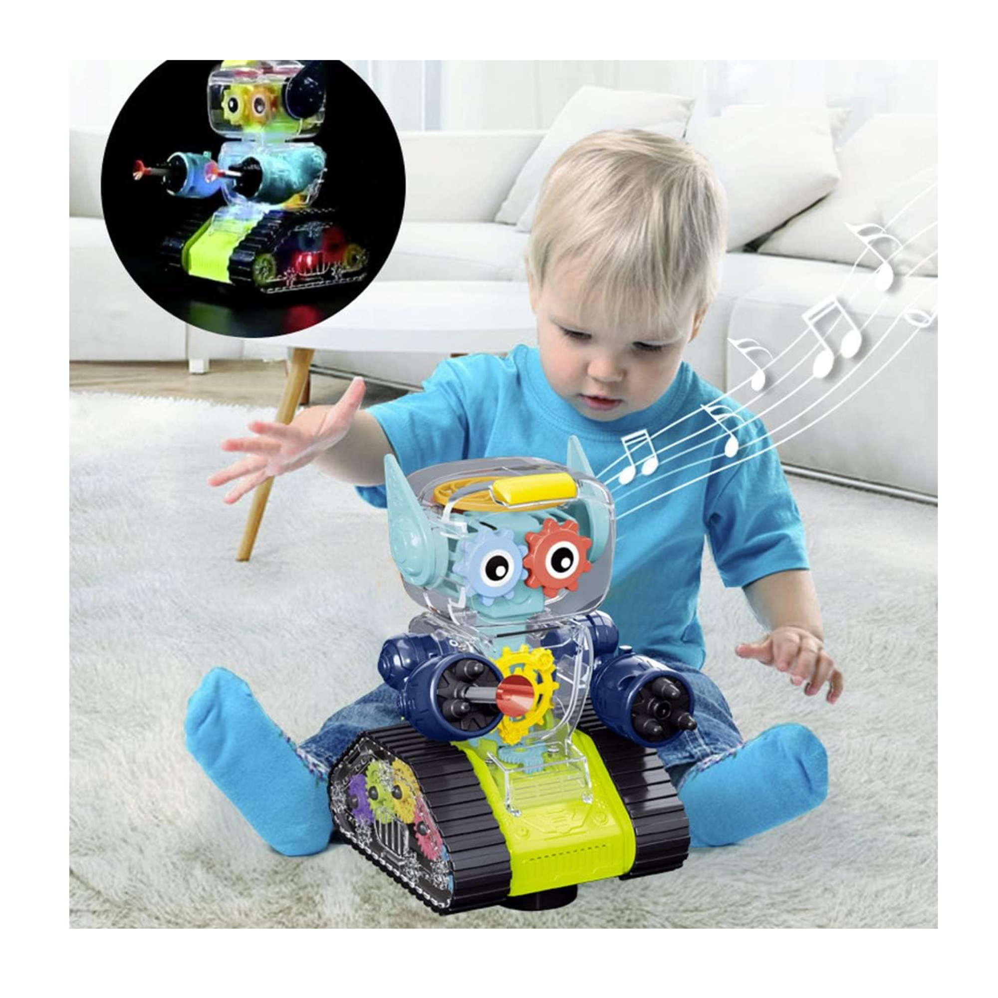 K & S WHOLESALE INC – Engroshandel Elektronisk legetøj - Børn og baby – DANSENDE TANDHJULSROBOT 36 STK/CS4